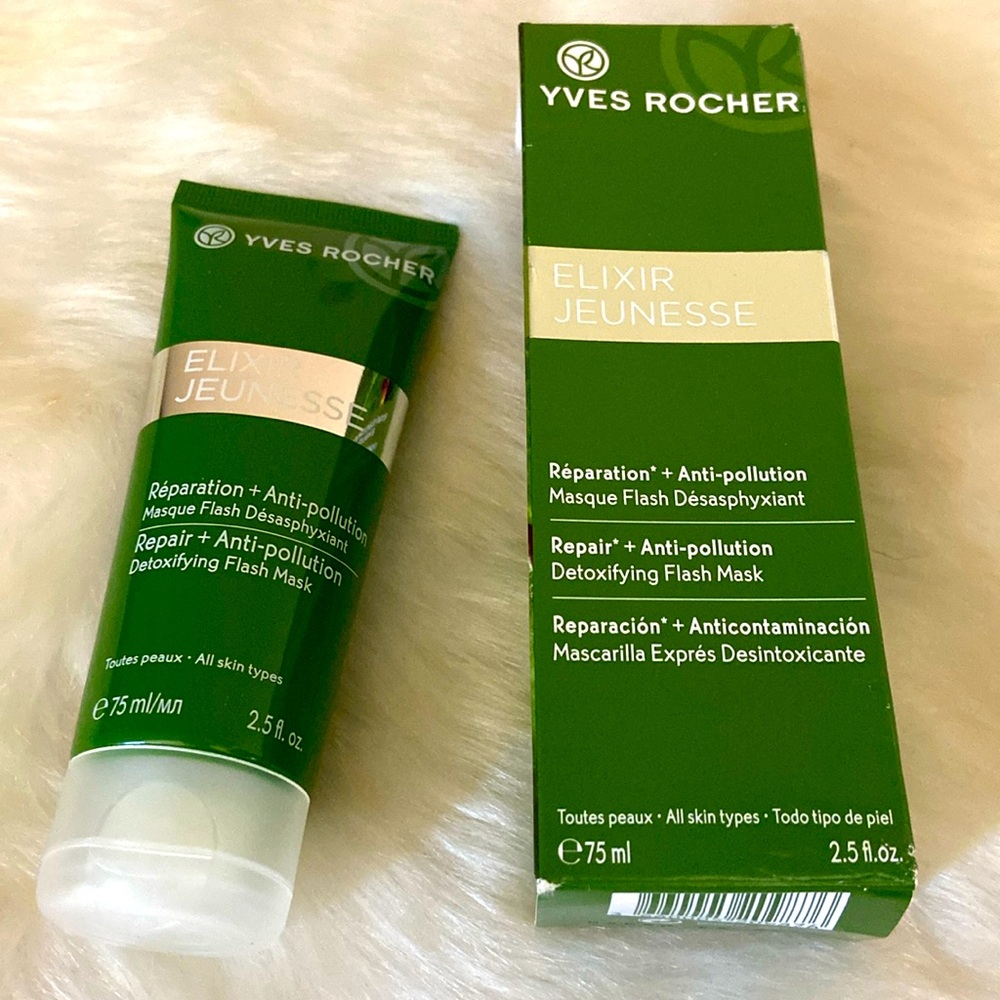 Yves Rocher repair+Anti pollution detoxifying mask 75ml